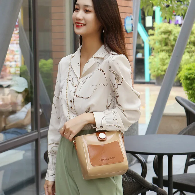 Сумка-мешок новинка 2022 сумка-тоут квадратная сумка на плечо цепочке через модная