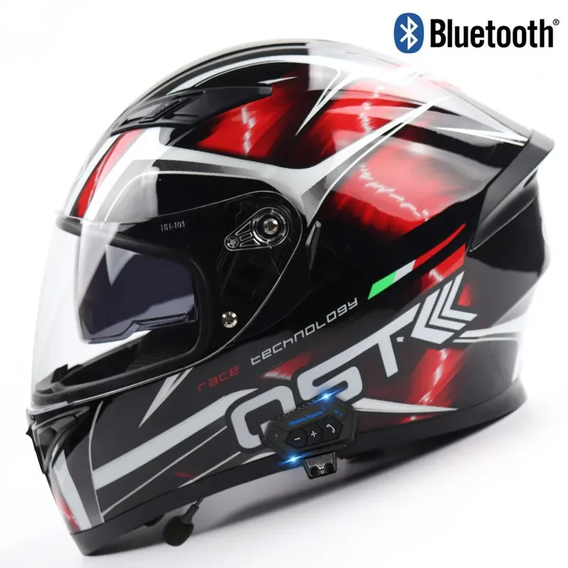 Мотоциклетный Bluetooth-шлем с длительным сроком службы аккумулятора
