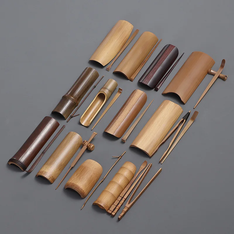 

Classical Bamboo Tea Scoop Tea Clip Natural Bamboo High Quality Archaistic Tea-things Tea Measuring Tools Tea Accessories