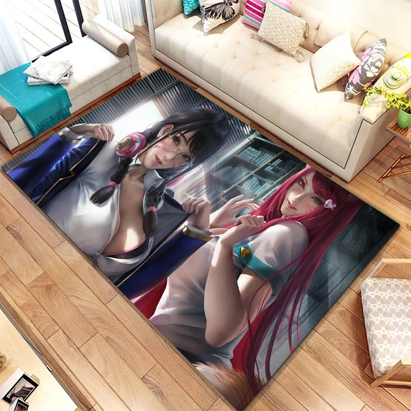 

Лол KDA HD Печатный полиэстер коврик для зоны йоги коврик для гостиной столовой спальни домашний декор Alfombra Прямая поставка