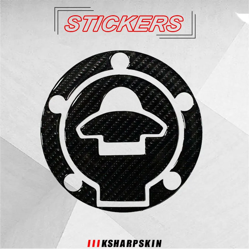 

Motorcycle accessories 3D carbon fiber fuel tank cover waterproof decorative protective stickers suitable for DMV YAMAHA R15