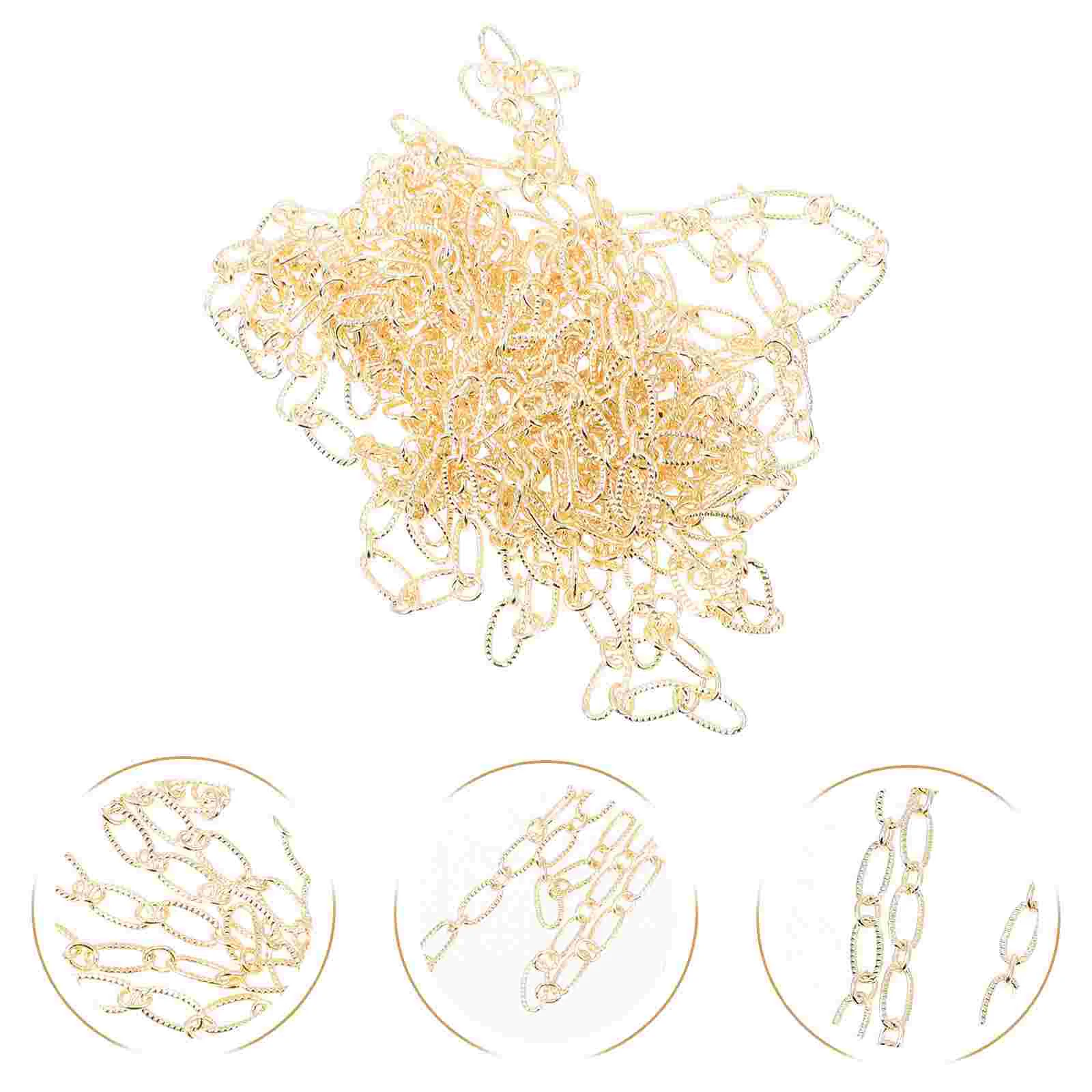 

Цепочка для ожерелья, браслета, нежная медная цепочка, сделай сам, аксессуары для изготовления ювелирных изделий