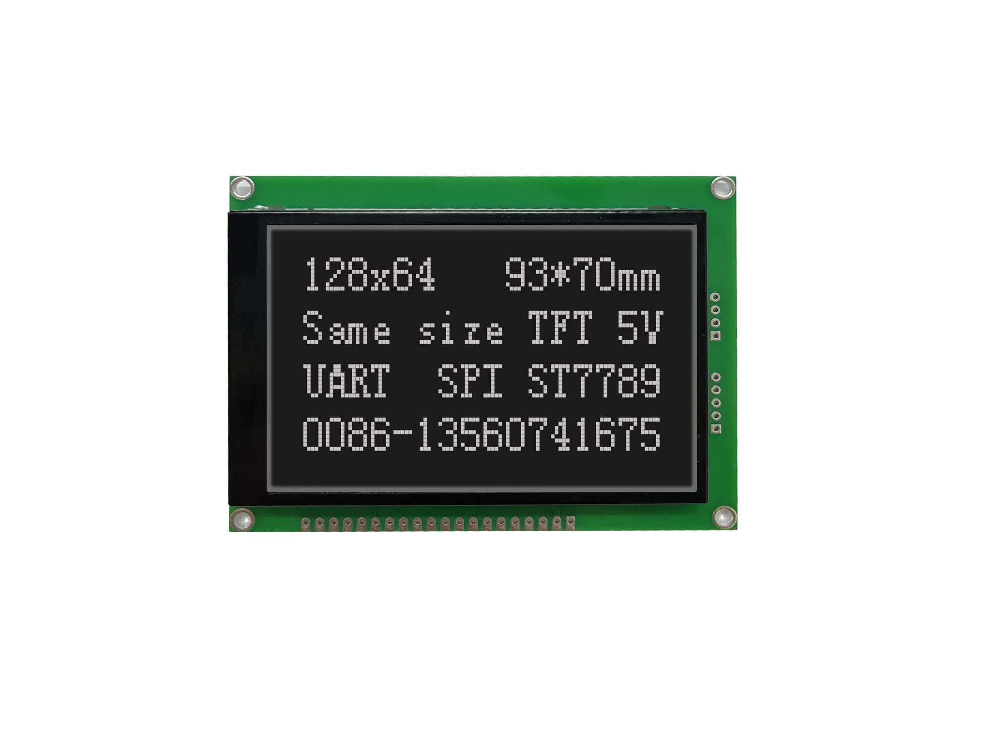 Размер TFT 3 5 дюйма 318*212 такой же как 12864 ЖК-дисплей SPI UART интерeface В