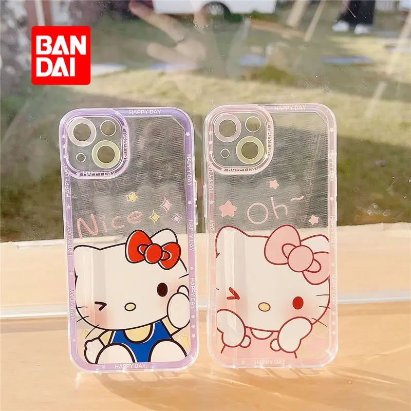 

Bandai Transparent Phone Case for iphone 13 13Pro 12 12Pro 11 Pro X XS Max XR 7 8 Plus Kawaii Cartoon Back Covers All-inclusive