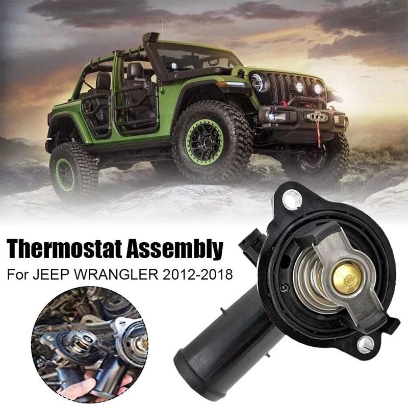 5 шт. корпус термостата охлаждающей жидкости для Dodge Durango 5184651AF Jeep Grand Cherokee Wrangler 3.6L