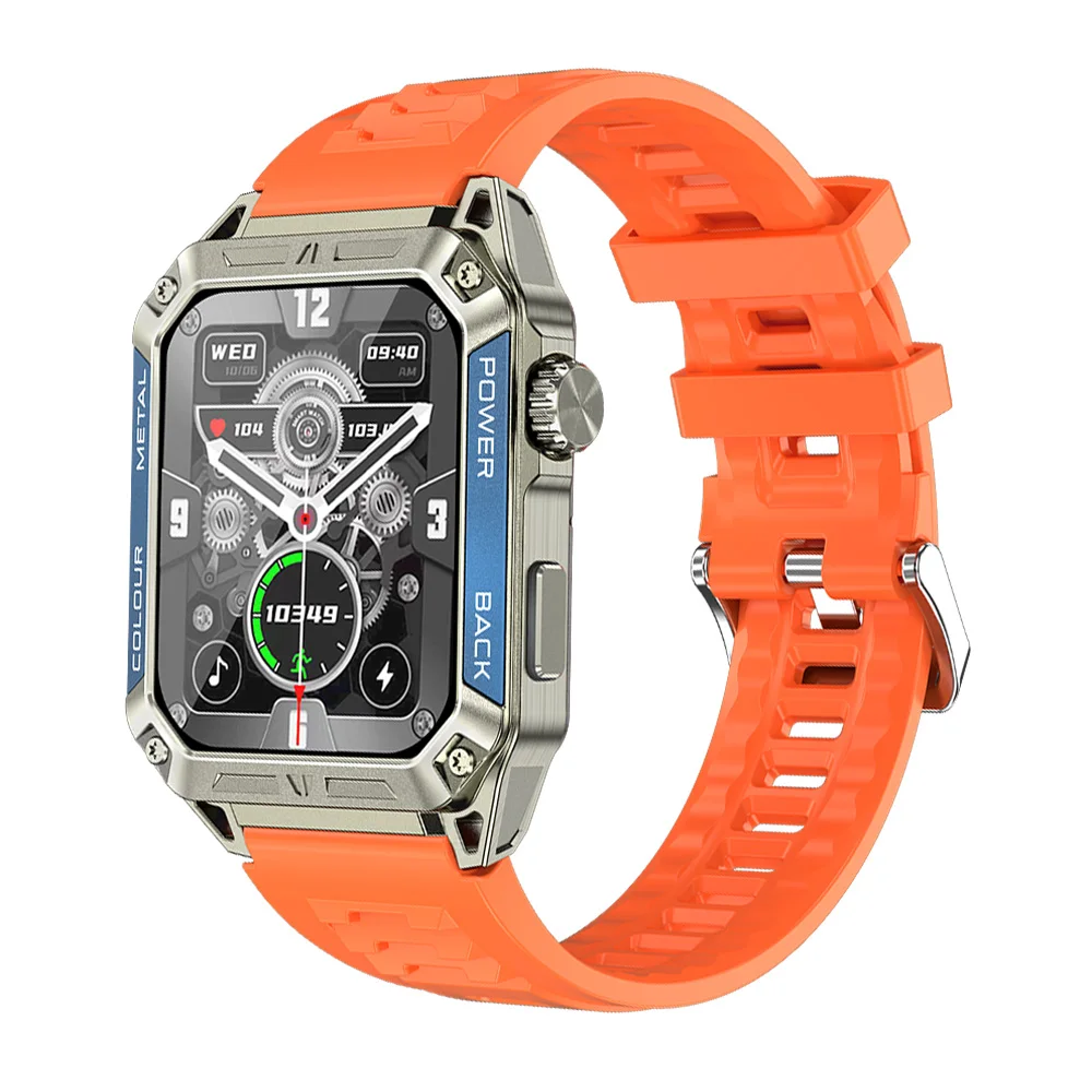 

Bluetooth Call Smart Watch Men IP67 Waterproof Multiple Sport Modes Smartwatch 1.91 Inch Large Full Touch Screen Loudspeaker