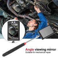 adjustable car angle view pen automotive telescopic detection lens telescoping inspection mirror extending flexible