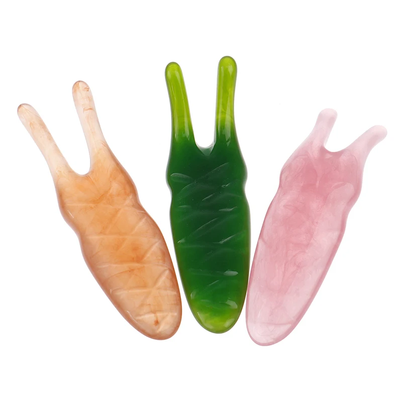 

1pcs Worm Shape Resin Foot Massage Promote Blood Circulation Gua Sha Board For Trigger Point Therapy Pedicure Body Massager Tool