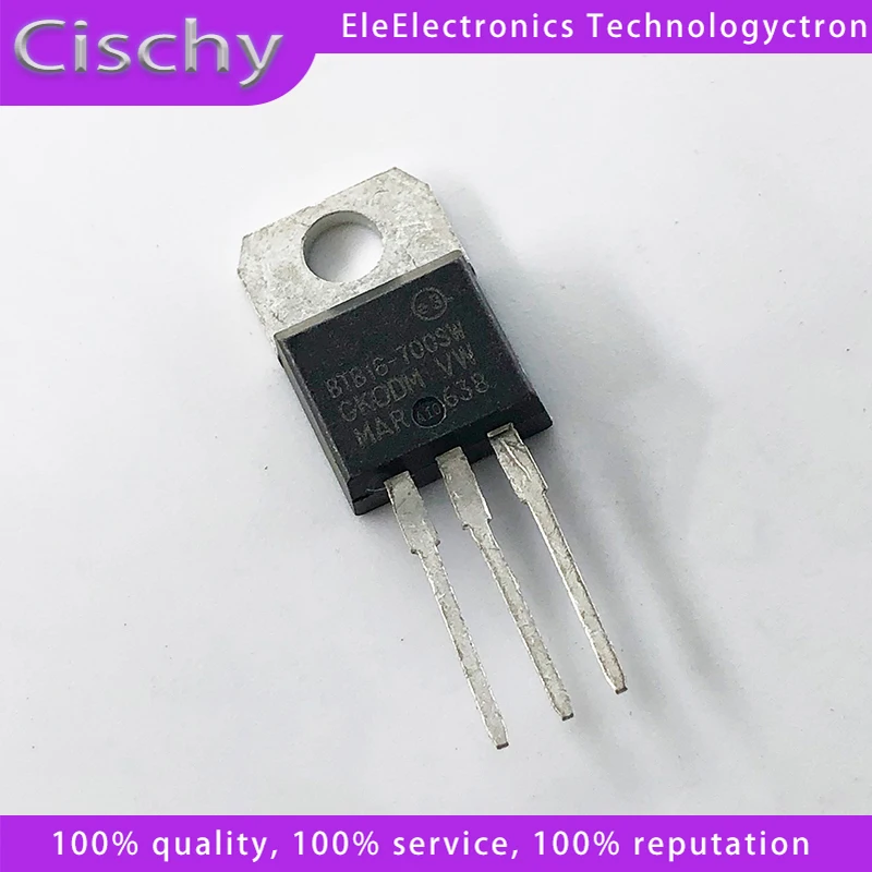5 шт. BTB16-600BW TO220 BTB16-600-220 BTB04-600SL BTB04-600 BTB10-800BW BTB10-800 BTB12-600C BTB12-600 BTB16-700SW BTB16-700