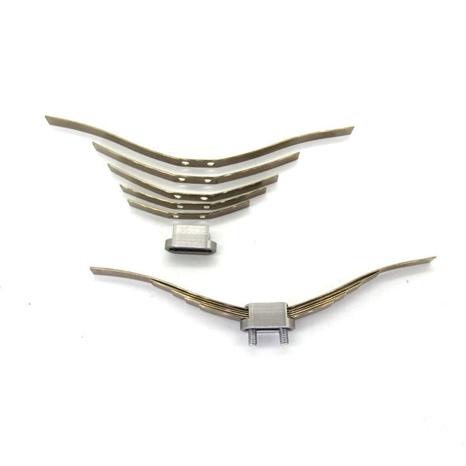 2 пары стальных амортизирующих листовых пружин Подвеска для WPL B14 B24 B16 B36 1/16 RC