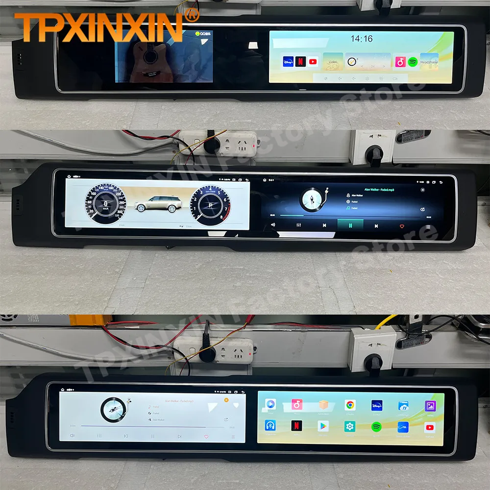 Установка для автомобильного радиоприемника с экраном 15 5 Дюймов Android 13 Land Rover Range