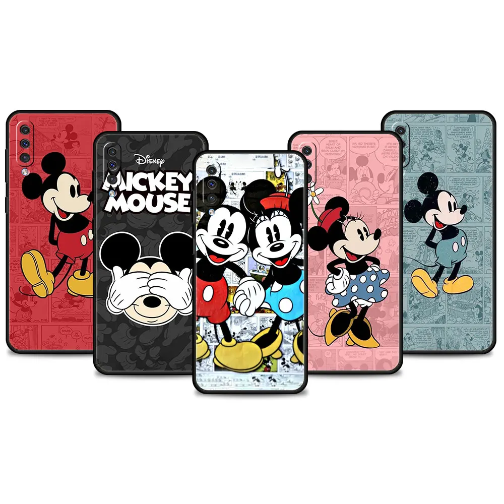 

Cell Case For Samsung A40 A20s A10s A50 A10 Note 20 Ultra 10 A70 A30 A20e M30s A42 5G M51 M31 Disney mickey minnie quadrinhos