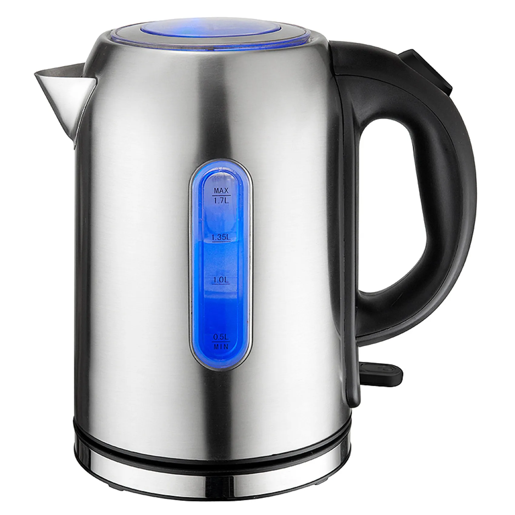 

Electric Kettle,1.7L Tea Kettle with LED Illumination, Cordless Hot Water Kettle Pot for Tea Coffee Fast Boiling,EU Plug