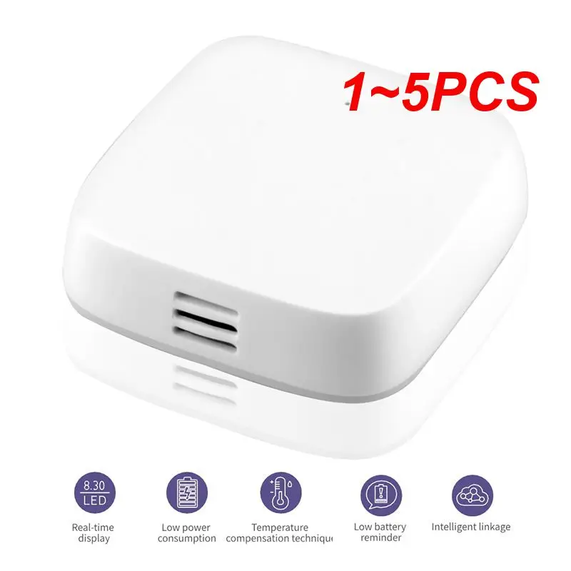 

CORUI ZigBee Tuya Smart Temperature And Humidity Detector Wireless Temperature And Humidity Sensor Intelligent Linkage