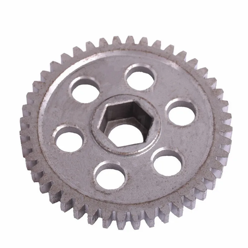 2 шт. RC автозапчасти 02040 02041 HSP металлическая сталь Diff. Основная передача (44 T) и (39