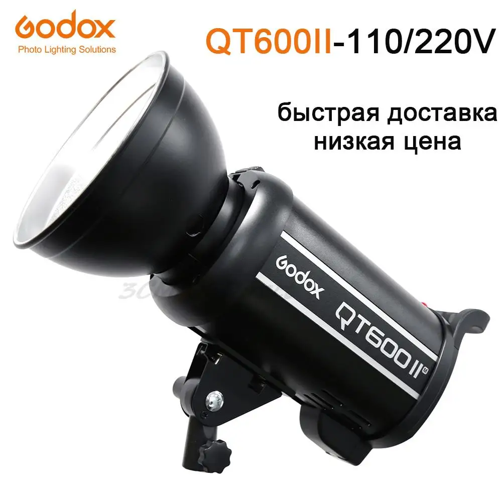 

Godox QT600II QT600 II 600WS GN76 1/8000s High Speed Sync Flash Strobe Light with Built in 2.4G Wirless System VS Godox AD600Pro