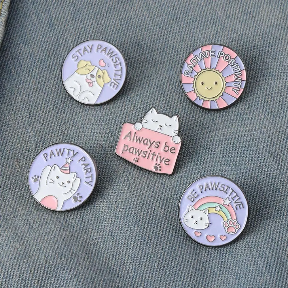 

Gift for Kids Cute Funny Cats Lapel Pin Collar Brooch Cat Paw Cat Brooch Enamel Pin Lapel Brooch Brooches Pin