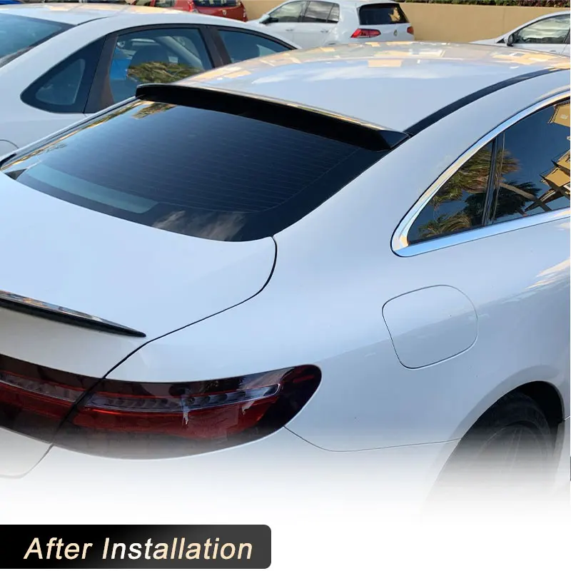 Задний спойлер на крышу из углеродного волокна крылья для Mercedes Benz E Class C238 E400 Coupe