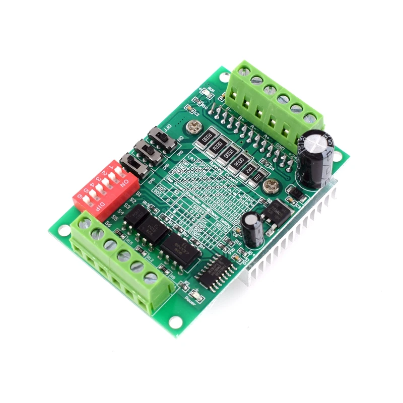 Фото Плата драйвера TB6560 3A для ЧПУ-фрезеров, одноканальный контроллер, драйверы шаговых двигателей для Arduino №2