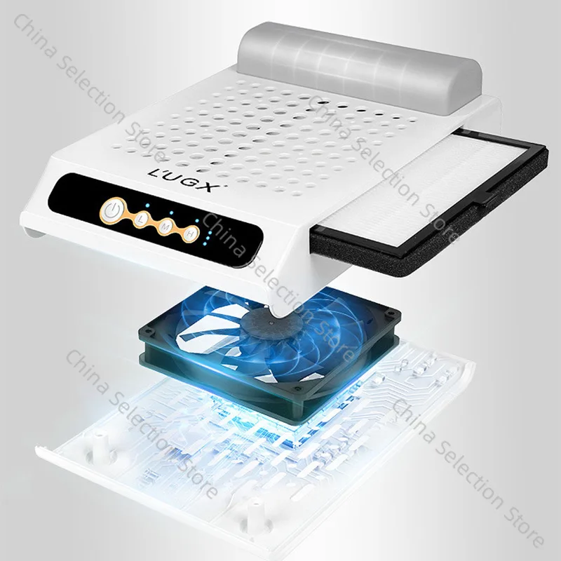 Новый портативный очиститель для ногтей LUGX Ouliyuan с зарядкой беспроводное