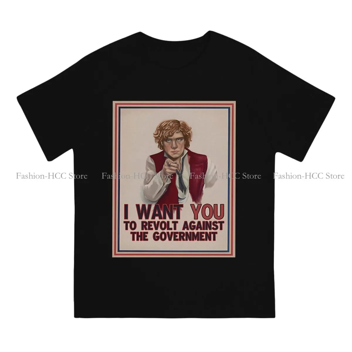 Футболка мужская графическая с изображением Френч-революции