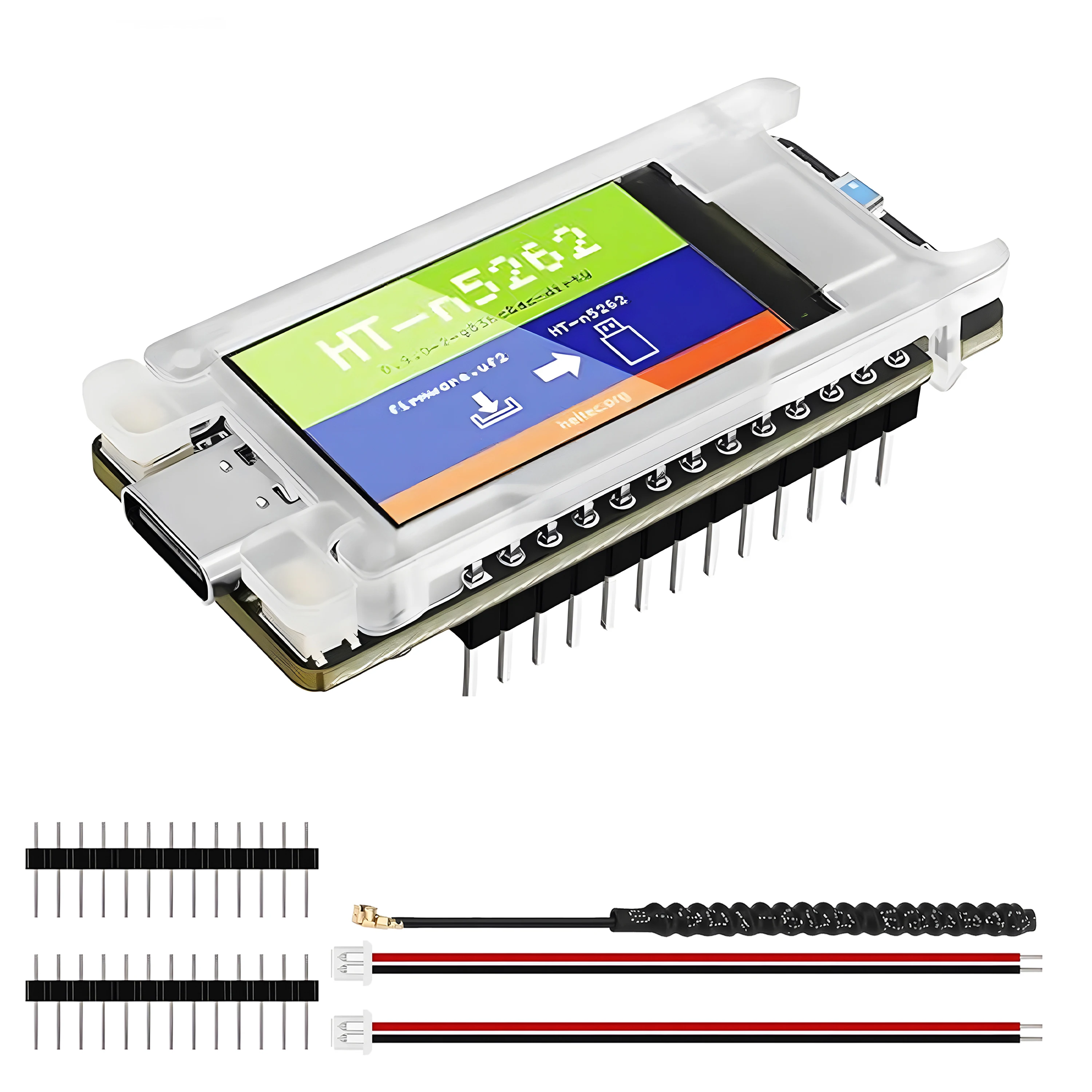 

Модуль Heltec T114 V2 LoRa Meshtastic с дисплеем и поддержкой GPS для позиционирования, низкопотребляющая плата для разработки IoT-устройств с Bluetooth
