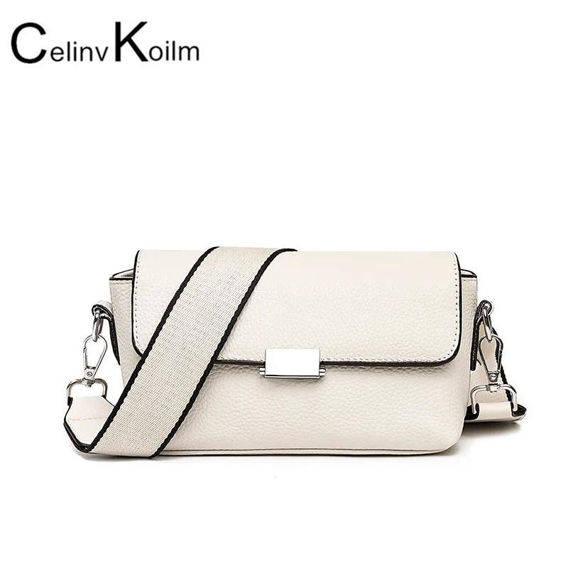 

Celinv Koilm New Bags For Women Shoulder Bags Simple Womens Handbags Genuine Cow Leather Ladies Crossbody Bag Messenger Bags