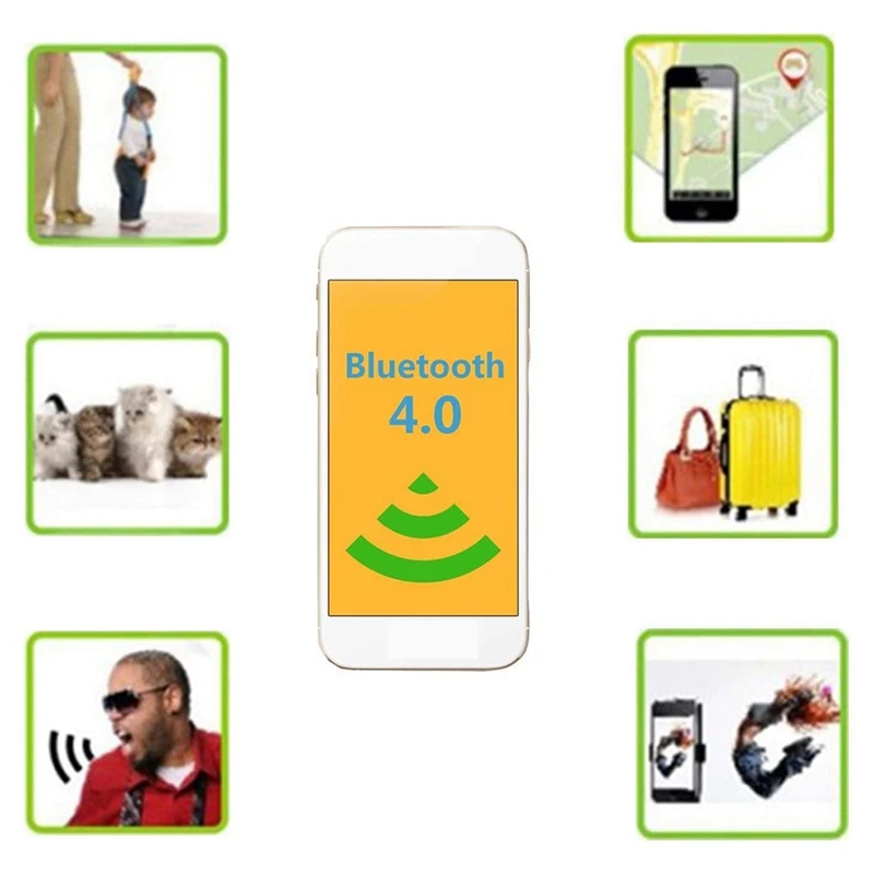 Лидер продаж ультратонкий умный мини-трекер с трекером и трех углов брелок для