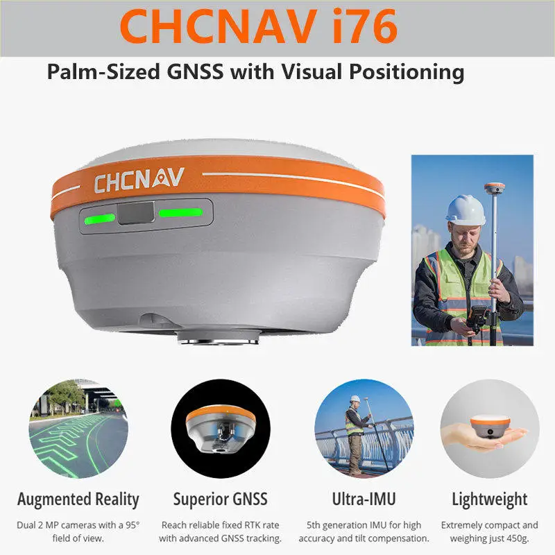 Фото Базовая станция Ibase / Мобильная станция i76 / Мобильная станция i93 RTK GPS-локатор для геодезических работ №1
