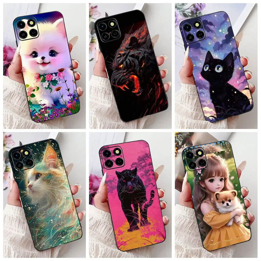 Чехол для телефона Infinix Smart 6 X6511B Plus X6823C мягкий силиконовый защитный чехол HD X6512 Funda