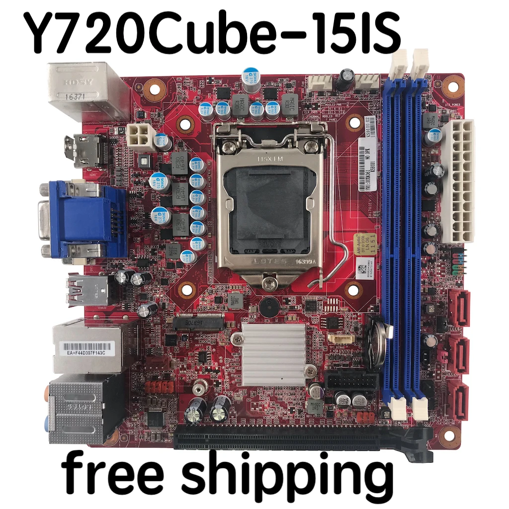 

00XK061 для Lenovo Y720Cube-15IS системная плата H170 17X17 1151 ITX материнская плата 100% протестирована Полная работа