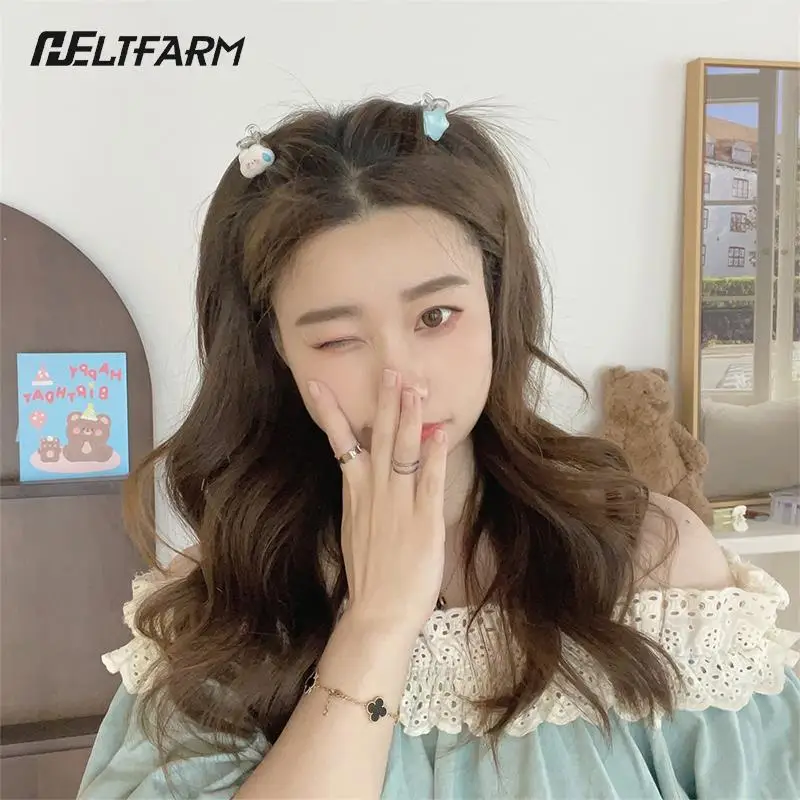 Милые заколки для волос с мультяшными облаками и звездами Детские милые повязка