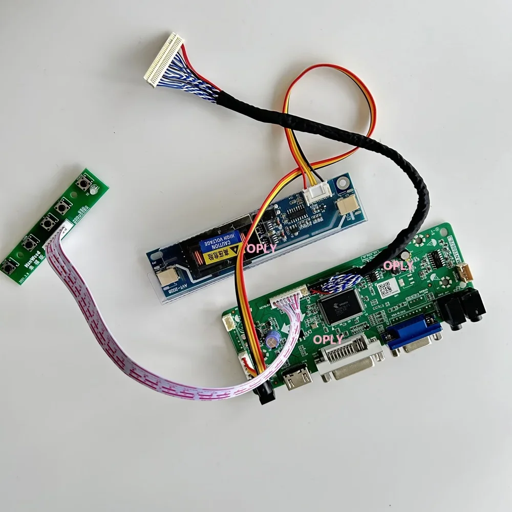 Плата контроллера HDMI-совместимый VGA DVI для HT185WX1-501 HT185WX1-100 HT185WX1-500 1366X768 18 5