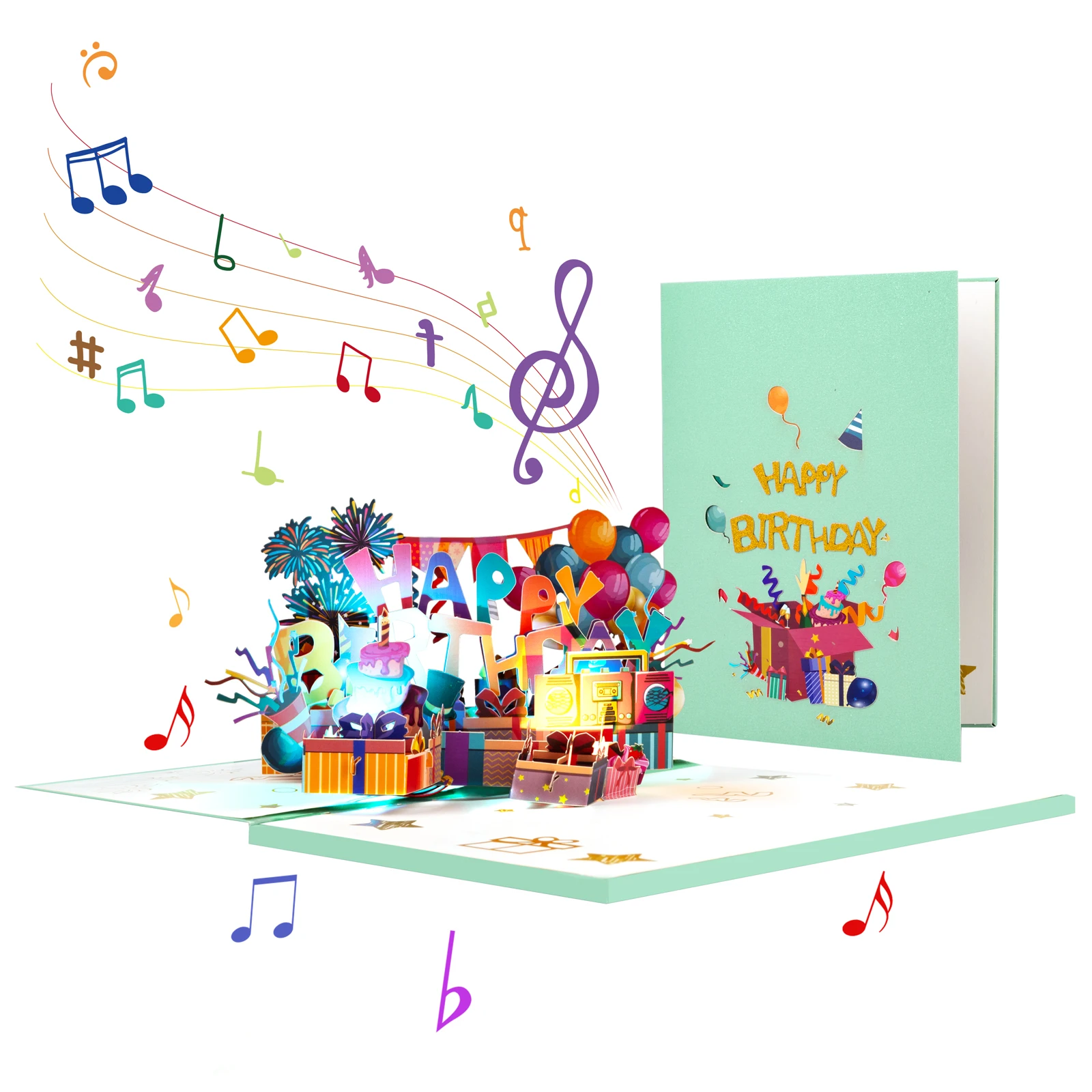 Музыкальная открытка на день рождения Magic Ants