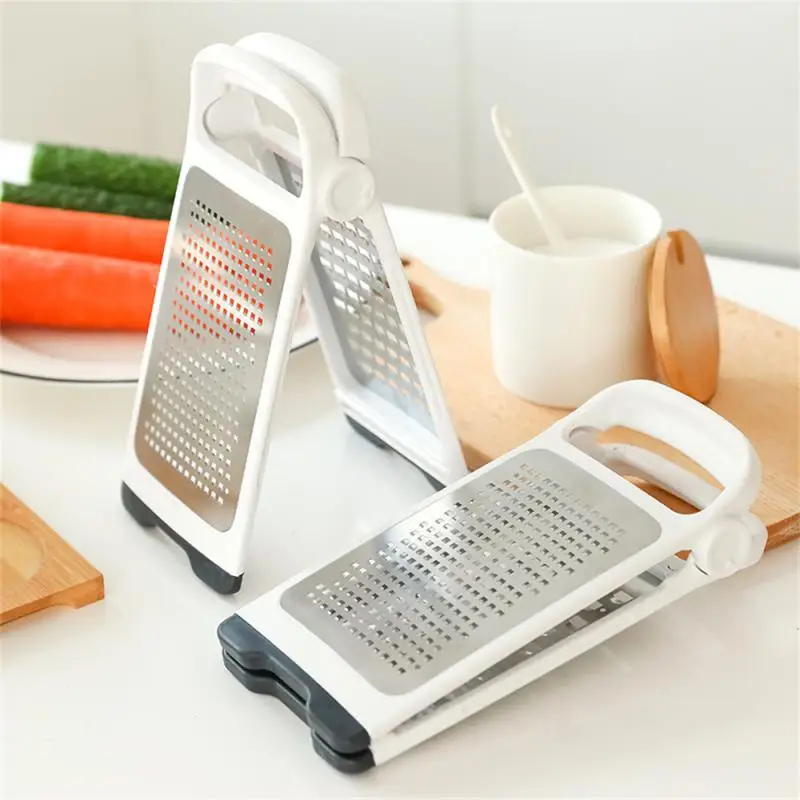 

Garlic Grater Stainless Steel Cheese Ginger Garlic Portable Home Folding Kitchen Accessories Shavings Planer New Practical Split