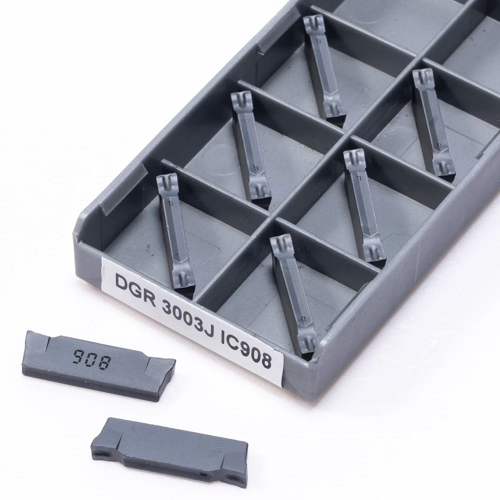 

10 шт., Токарные пластины с ЧПУ DGR3003J IC908