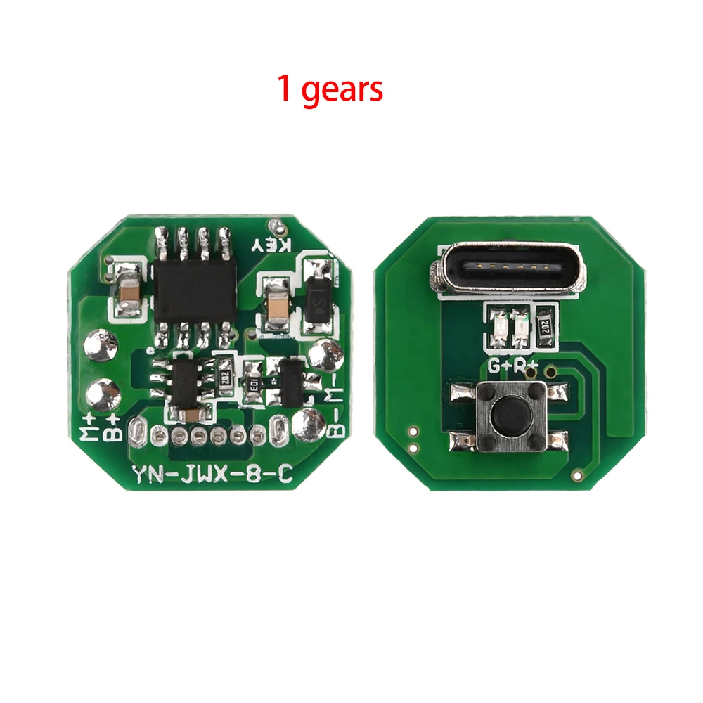 

Плата драйвера фонарика, печатная плата, порт зарядки DIY Type-c, встроенный модуль для зарядки и разрядки для батареи 18650/21700