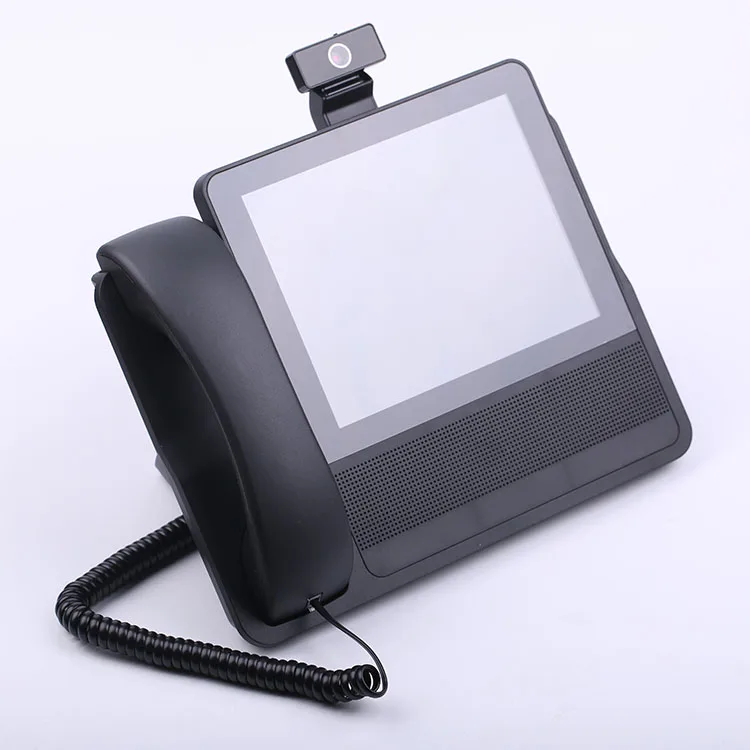 

Enhance Business Communication 6 SIP Lines 8 inch Desktop HD Video Conference Office SIP WiFi Phone
