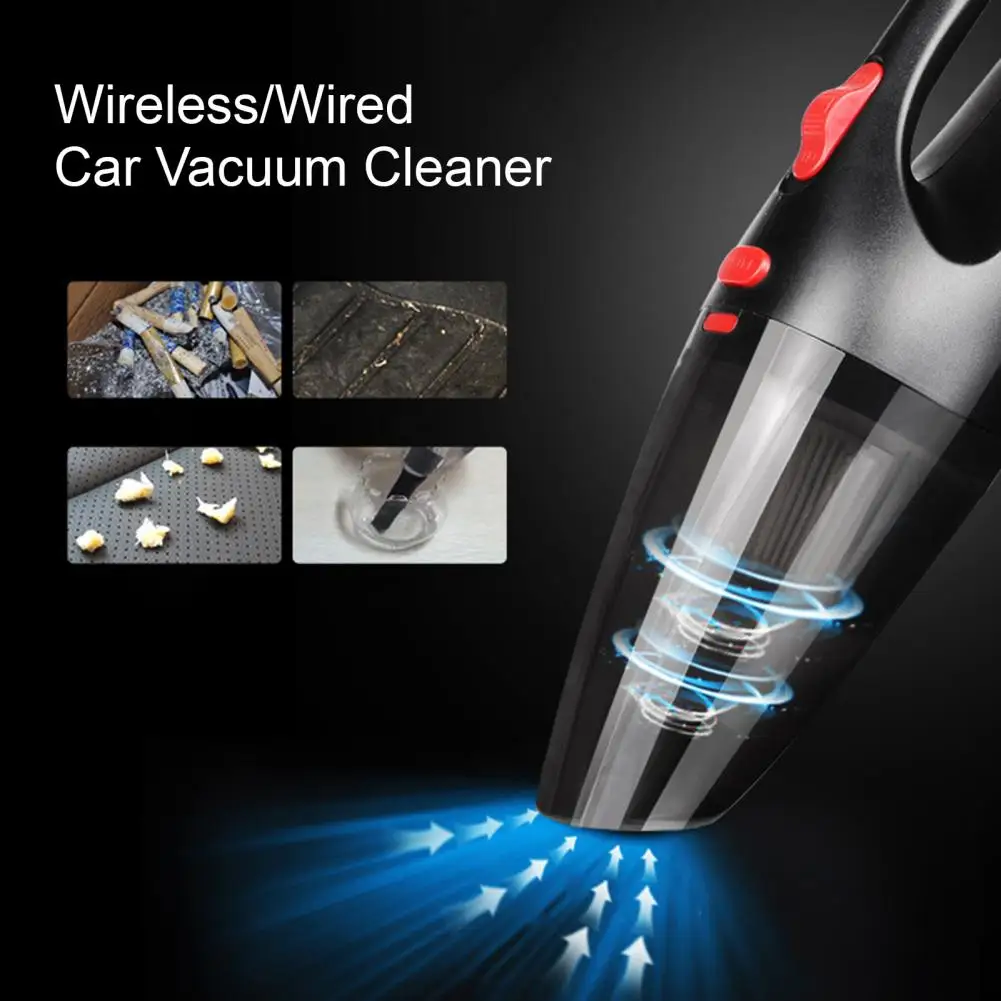 

Пылесборник со встроенным аккумулятором 5000 па, ручной пылесос 120 Вт, беспроводной/проводной автомобильный пылесос
