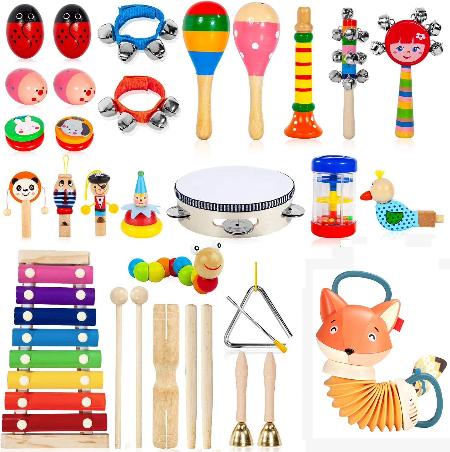 

Миниатюрная дождевая палочка для младенцев, погремушка-трубка, шейкер, музыкальный сенсорный слуховой инструмент, игрушка для ребенка, дев...