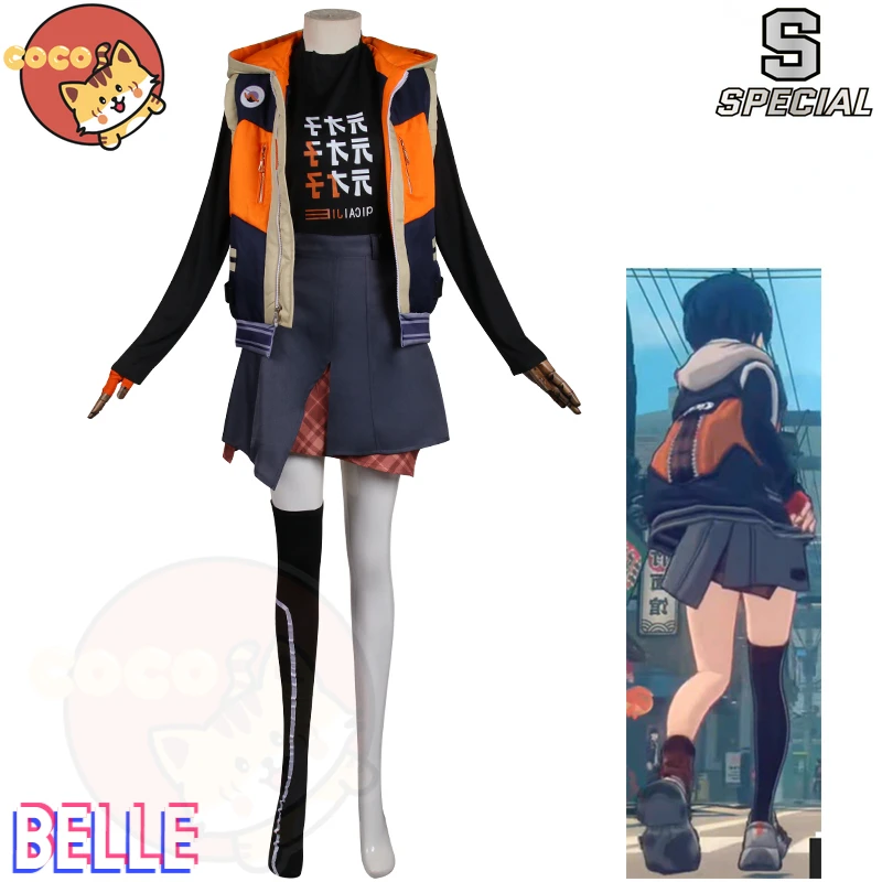

Game ZZZ Belle / Wise Cosplay Costume Game Zenless Zone Zero Belle / Wise Cosplay Phaethon Costume Belle / Wise Wig CoCos-S