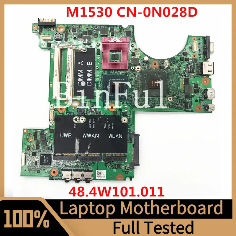 

CN-0N028D 0N028D N028D Mainboard For Dell XPS M1530 Laptop Motherboard 07212-1 48.4W101.011 100% Full Tested Working Well
