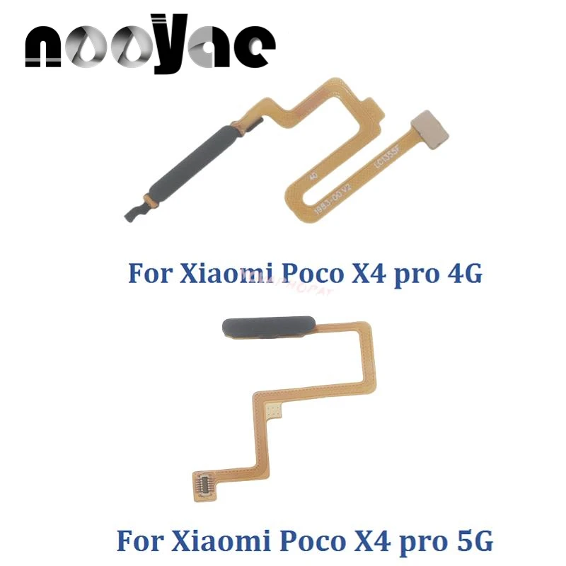 

Лучший сканер для Xiaomi Poco X4 Pro 4G 5G Touch ID сканер датчика отпечатка пальца Кнопка возврата шлейф лента