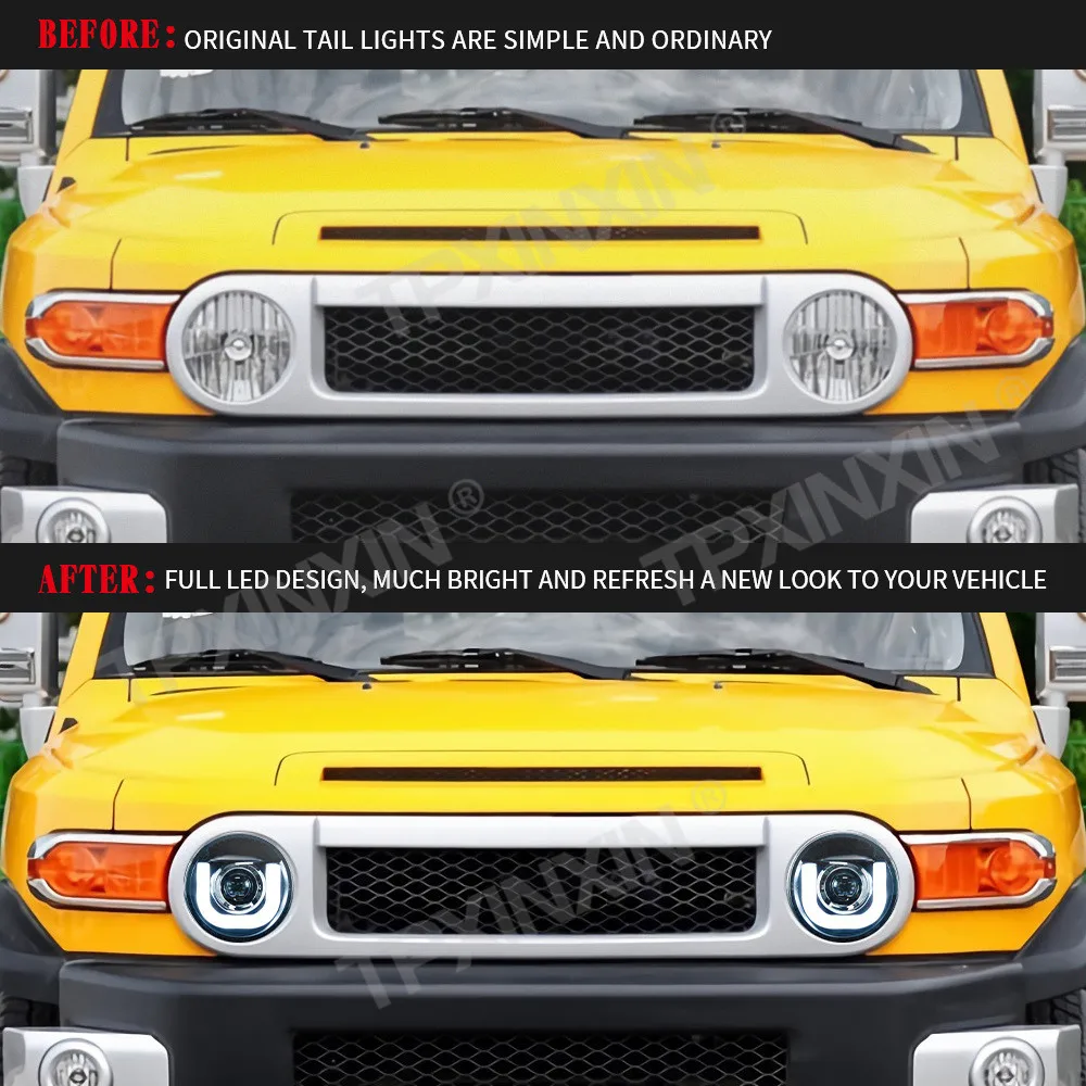 Рисунок 2 - Налобный фонарь для TOYOTA Cruiser FJ 2007-2020