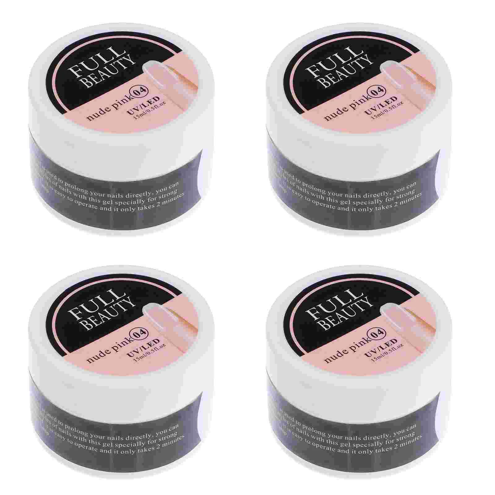 

4 Boxes DIY Nail Extension Gels Kit Professional Premium Nail Extension Gels