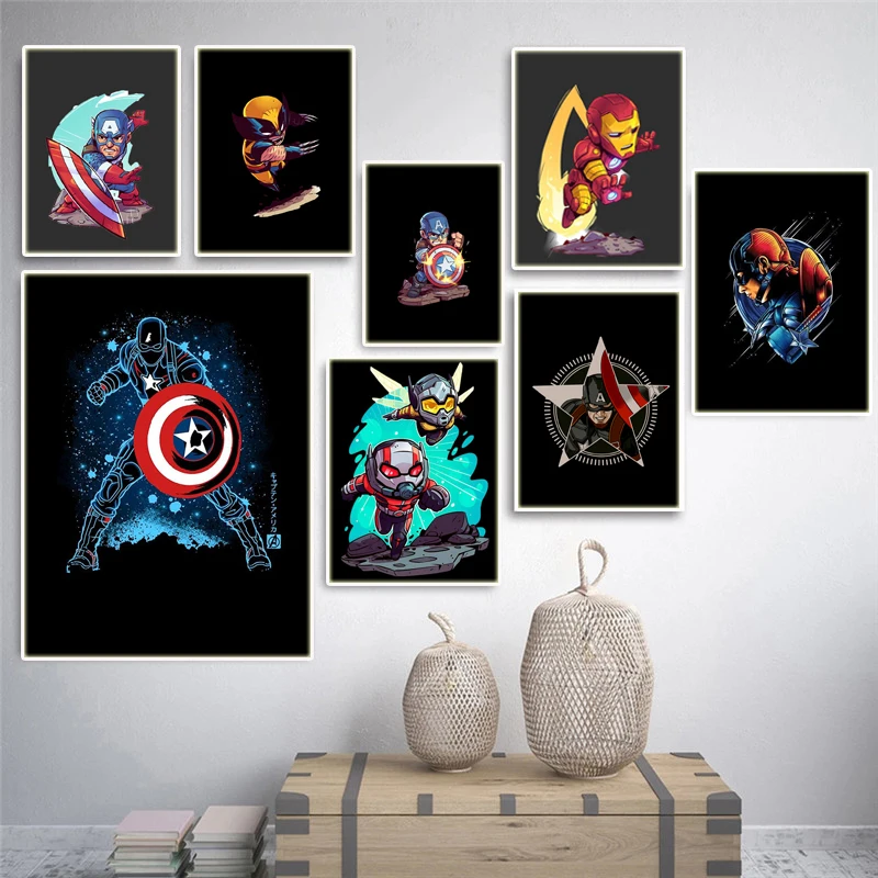 

Картина на холсте «Железный человек», «мстители»