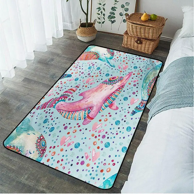 Современный ковер для гостиной спальни детские напольные коврики дома ванной с