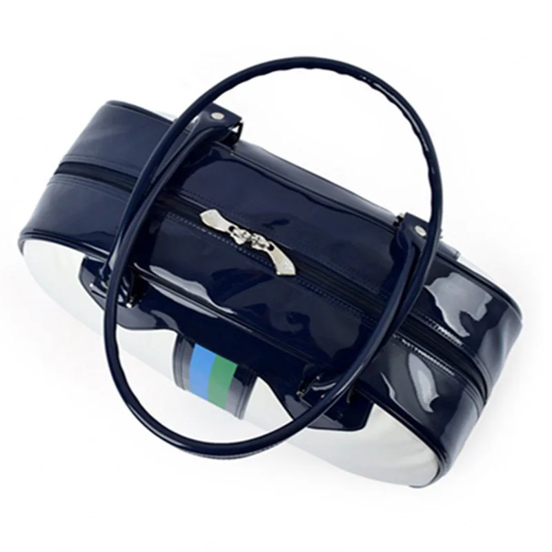 Yonex PU Waterproof Badminton Racket Sport Bag Stain Resistant Synthetic Tote Gear For 2 Badminton Rackets with Compartment