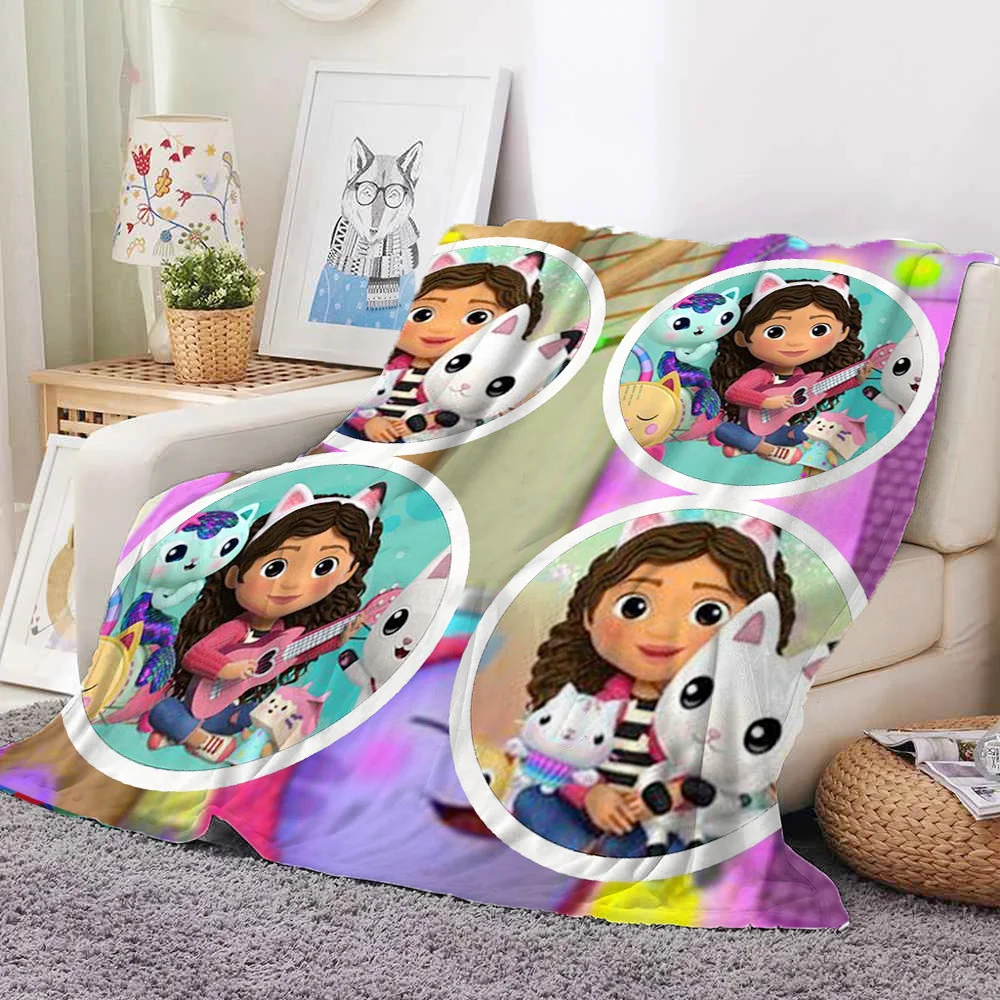 Мягкое фланелевое одеяло для кукольного домика Gabby и Волшебный дом Gabi кукольный