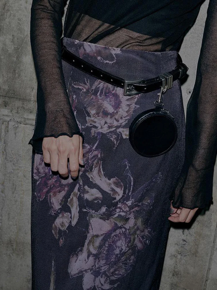 Женская длинная юбка с цветочным принтом Rockmore